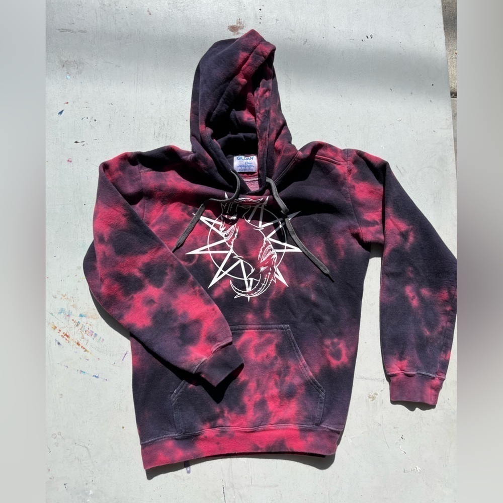 Men's Slipknot Hoodie Multicolor Spell-Out S Y2K Screamo Nu Metal 90s Iowa Mask - Picture 5 of 15